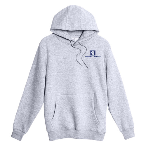 Lane Seven Heather Grey Fleece Pullover Hoodie-Framed Vertical Single