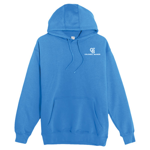 Lane Seven Royal Fleece Pullover Hoodie-Monogram Vertical Single
