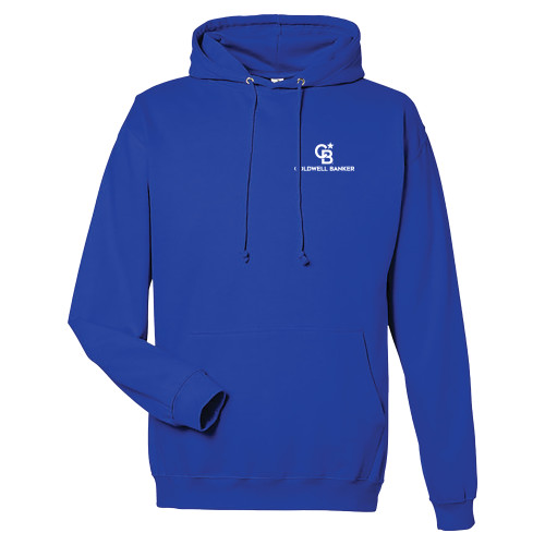 Just Hoods Royal College Fleece Hoodie-Monogram Vertical Single