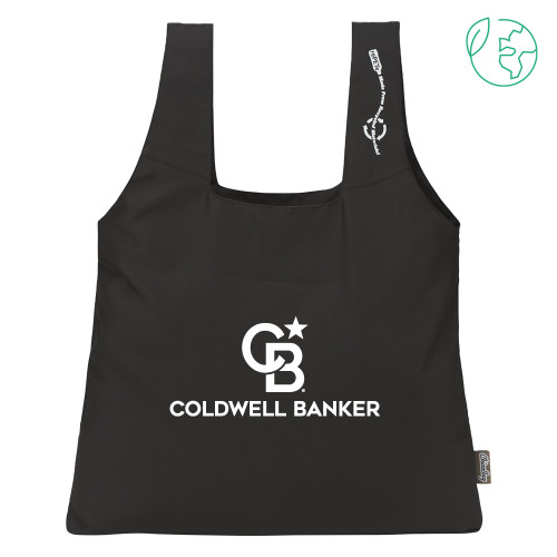 ChicoBag Black Original rePETe Tote-Monogram Vertical Single