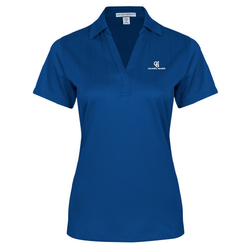 Womens Royal Performance Fine Jacquard Polo-Monogram Vertical Single