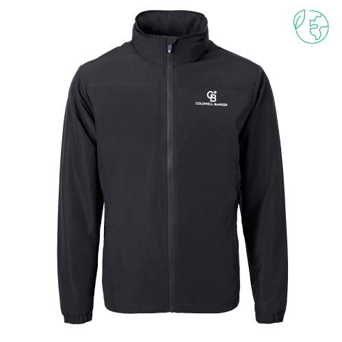 C&B Black Charter Eco Recycled Full Zip Jacket-Monogram Vertical Single