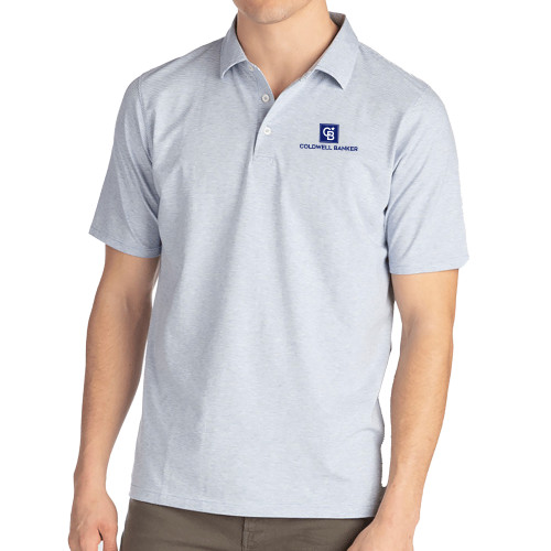 B Draddy Indigo Heather Vin Polo-Framed Vertical Single