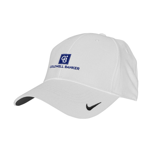 Nike White Swoosh Legacy 91 Hat-Framed Vertical Single