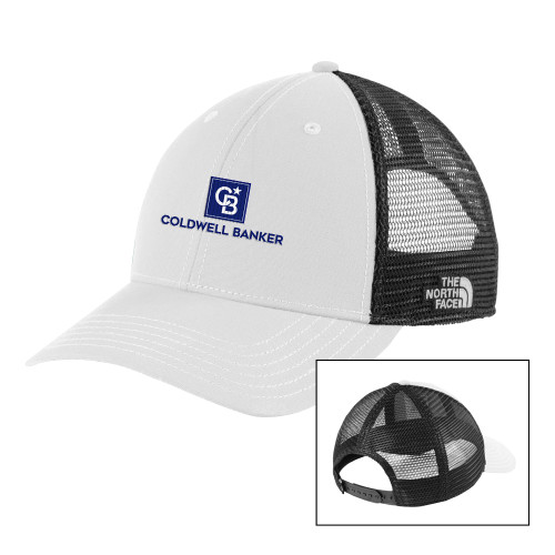 The North Face Vintage White/Grey Ultimate Trucker Hat-Framed Vertical Single