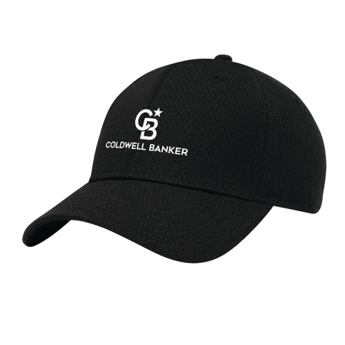 Callaway Performance Black Front Crest Hat-Monogram Vertical Single