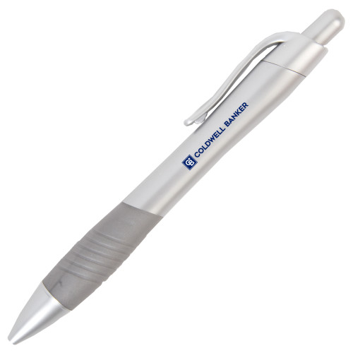Metallic Mykonos Silver Pen-Framed Horizontal Single