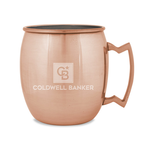 Copper Mug 16oz-Framed Vertical Single Engraved