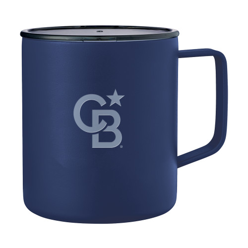 Rover Camp Vacuum Insulated Navy Mug 14oz-Monogram Icon Engraved