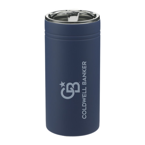 Sherpa Vacuum Navy Tumbler & Insulator 11oz-Monogram Stacked Single Engraved