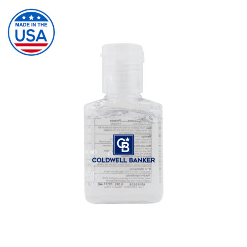 0.5 oz. Travel Hand Sanitizer-Framed Vertical Single