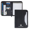 Thumbnail image for  Wall Street Black Zippered Padfolio