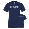 Thumbnail image for  Bella + Canvas Navy Jersey Cotton T Shirt