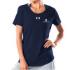 Thumbnail image for  Under Armour Womens Navy Charged Cotton Tee