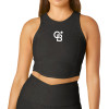 Thumbnail image for  Beyond Yoga Womens Darkest Night Motivate Cropped Tank 