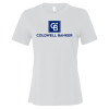 Thumbnail image for  Bella + Canvas Womens White Relaxed Cotton T Shirt