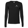 Thumbnail image for  Bella + Canvas Black Jersey Cotton Long Sleeve T Shirt