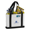 Thumbnail image for  Contender White/Black Canvas Tote