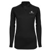 Thumbnail image for  Syntrel Womens Black Interlock 1/4 Zip