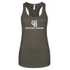 Thumbnail image for  Next Level Womens Charcoal Racerback Tank