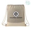 Thumbnail image for  Split Recycled Cotton Grey/Natural Drawstring Bag