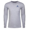 Thumbnail image for  Next Level Heather Grey Cotton Long Sleeve Tee