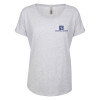Thumbnail image for  Next Level Womens Heather White Triblend Dolman Tee