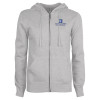 Thumbnail image for  ENZA Womens Grey Fleece Full Zip Hoodie
