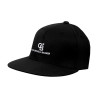 Thumbnail image for  Black Flat Bill Snapback Hat