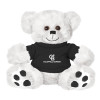 Thumbnail image for  Plush Big Paw 8 1/2 inch White Bear w/Black Shirt