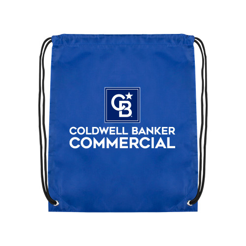 Royal Drawstring Backpack-Coldwell Banker Commercial
