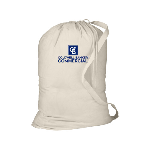 Natural Laundry Bag-Coldwell Banker Commercial