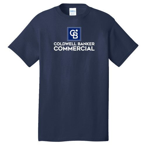 Extended Navy T Shirt-Coldwell Banker Commercial