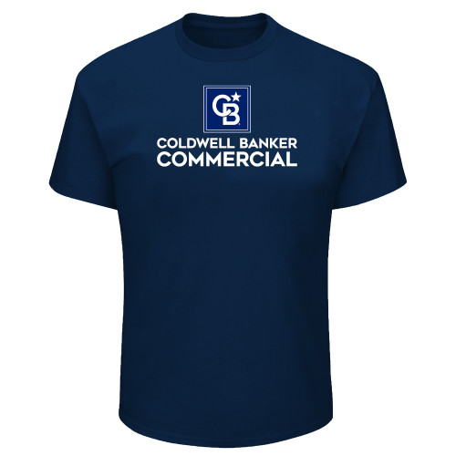Tall Navy T Shirt-Coldwell Banker Commercial