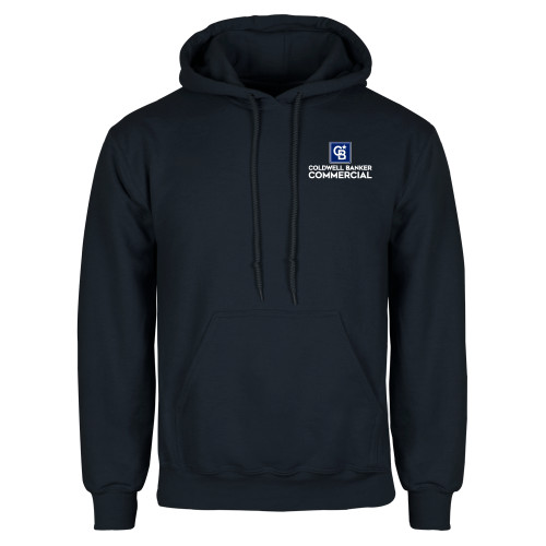 Navy Fleece Hoodie-Coldwell Banker Commercial