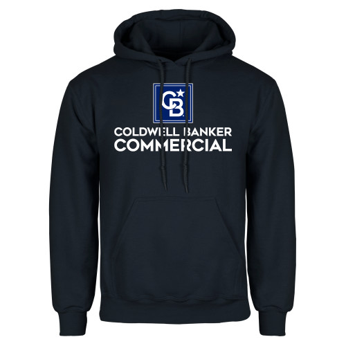 Navy Fleece Hoodie-Coldwell Banker Commercial