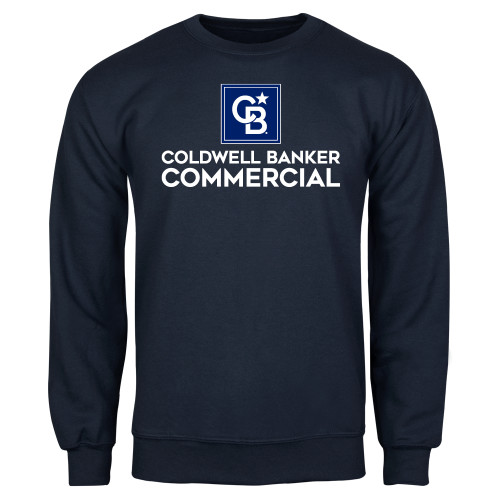Navy Fleece Crew-Coldwell Banker Commercial