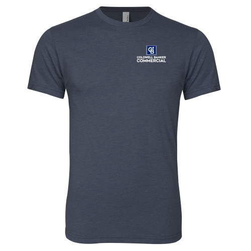 Next Level Navy Triblend Tee-Coldwell Banker Commercial