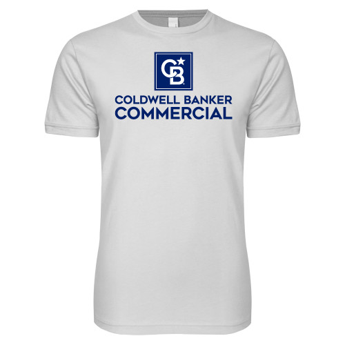 Next Level White SoftStyle T Shirt-Coldwell Banker Commercial