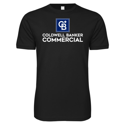 Next Level Black SoftStyle T Shirt-Coldwell Banker Commercial