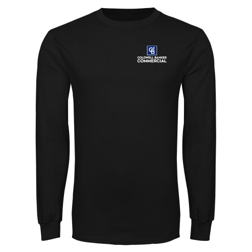 Black Long Sleeve T Shirt-Coldwell Banker Commercial