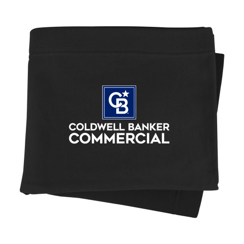 Black Sweatshirt Blanket-Coldwell Banker Commercial