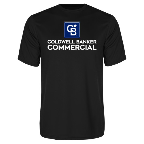 Black Performance Tee-Coldwell Banker Commercial