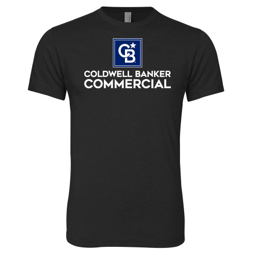 Next Level Black Triblend Tee-Coldwell Banker Commercial