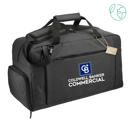 Aft Recycled PET 21 Inch Charcoal Duffel-Coldwell Banker Commercial