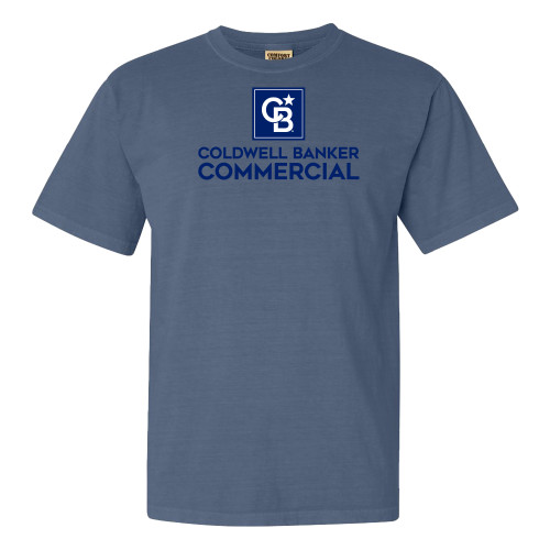 Comfort Colors Blue Jean T Shirt-Coldwell Banker Commercial