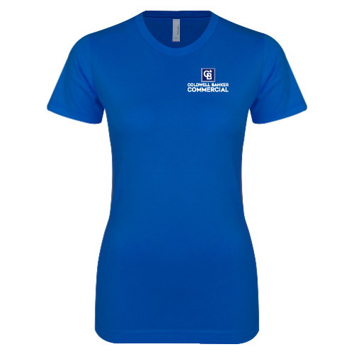 Next Level Womens Royal Boyfriend Tee-Coldwell Banker Commercial