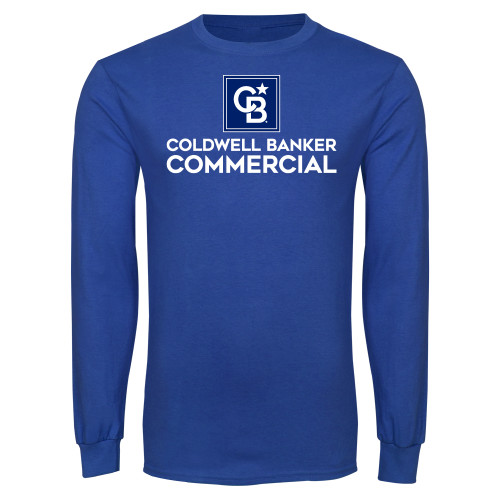 Royal Long Sleeve T Shirt-Coldwell Banker Commercial