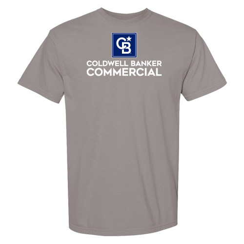 Comfort Colors Grey T Shirt-Coldwell Banker Commercial