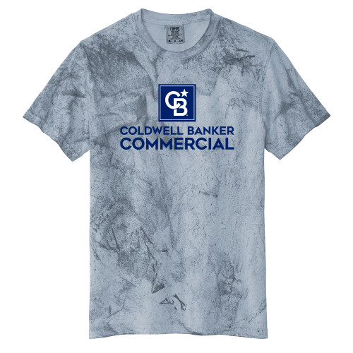 Comfort Colors Blue Heavyweight Color Blast Tee-Coldwell Banker Commercial
